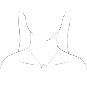 14K Rose Faith 16" Necklace