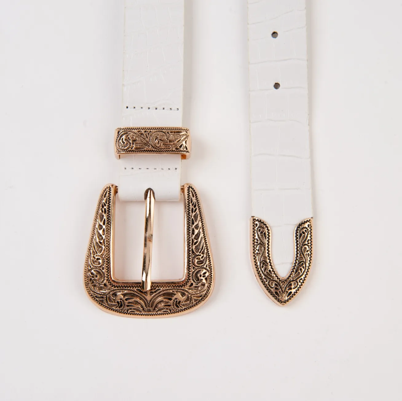 Amalfie Belt in White