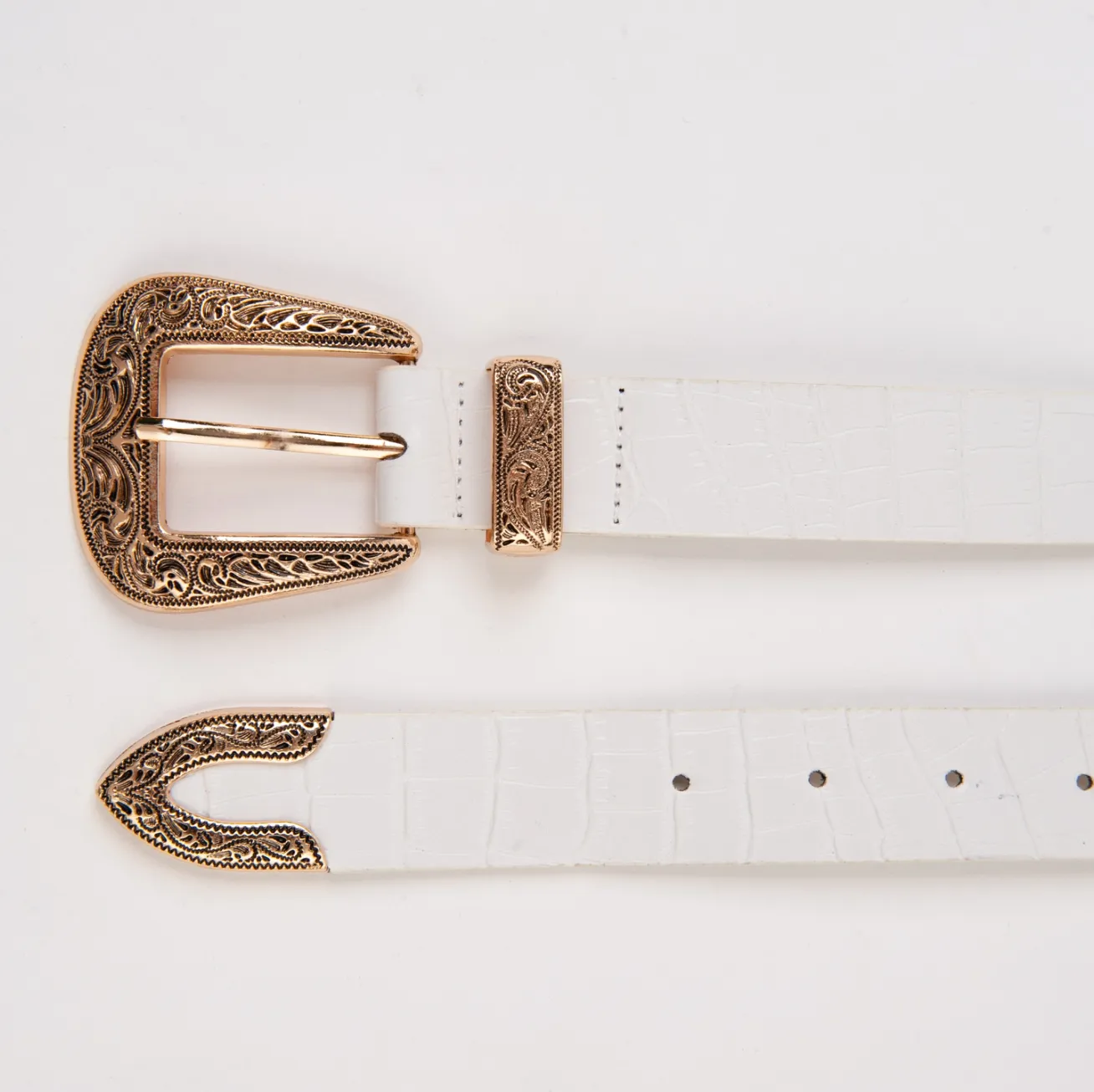 Amalfie Belt in White