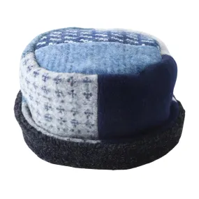 Baabaazuzu Rolled Pillbox Denim Hat