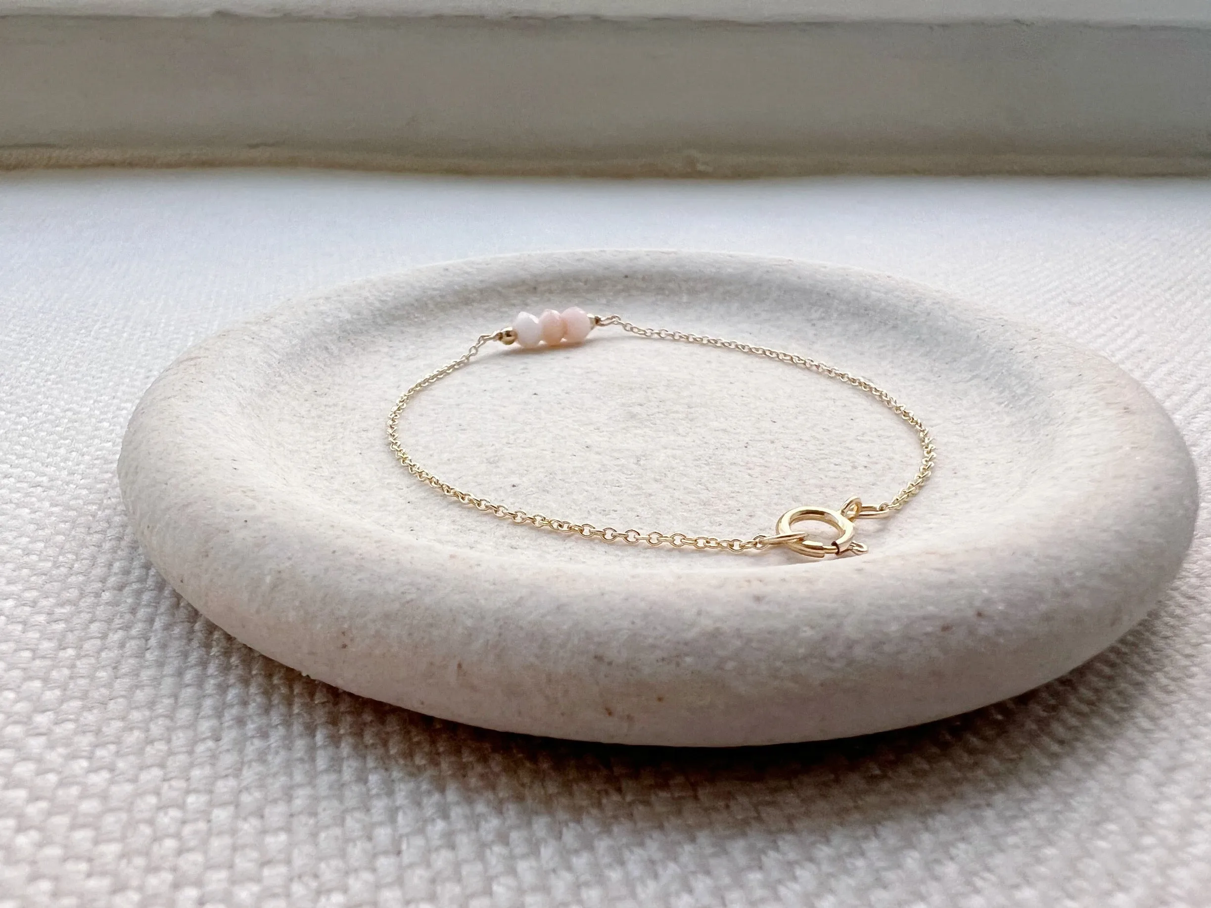 Baby Pink Opal Bracelet