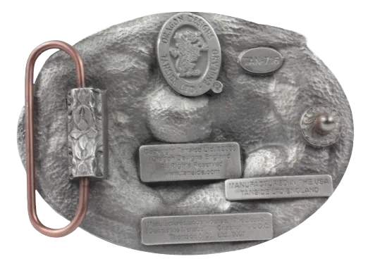 Beano Gnasher Oval Belt Buckle