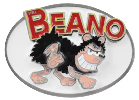 Beano Gnasher Oval Belt Buckle