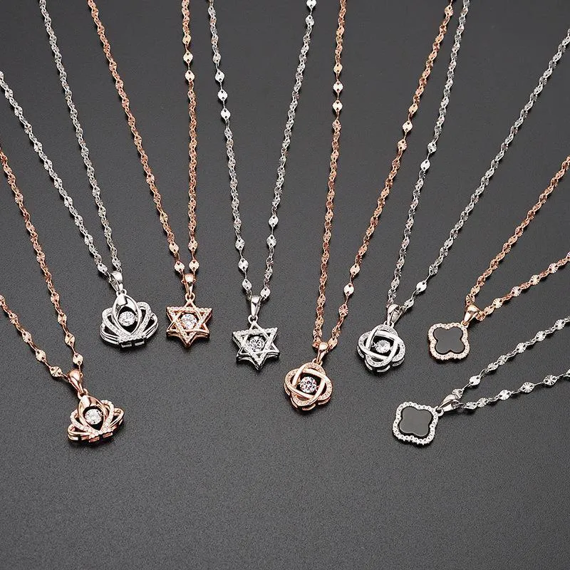 Beating Heart S925Silver Necklace