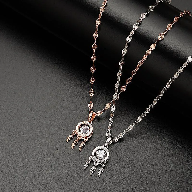 Beating Heart S925Silver Necklace