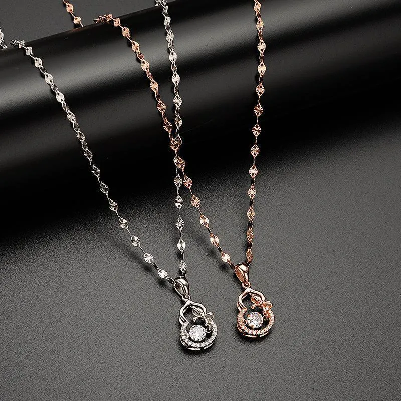 Beating Heart S925Silver Necklace