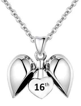 Birthday & Celebration Necklace - Gift boxed 16th