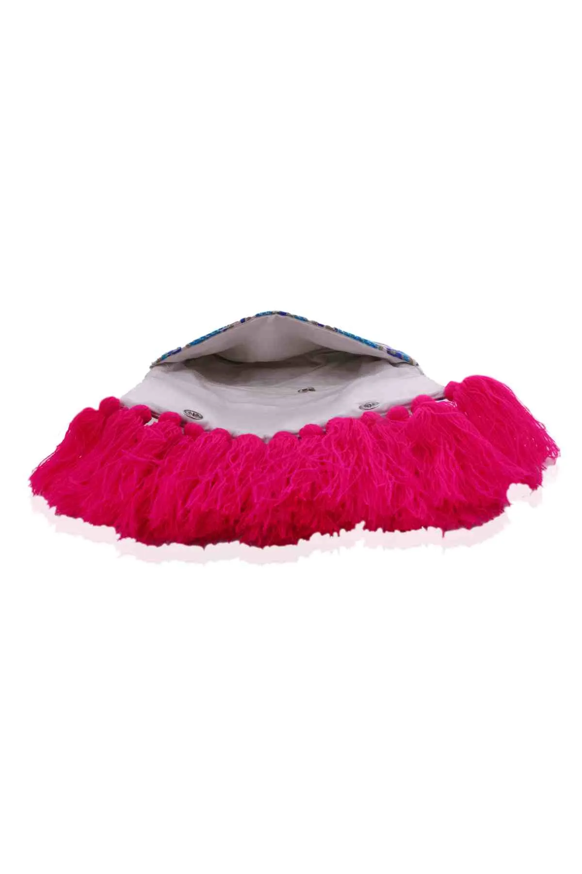Bohemian Tassel Clutch