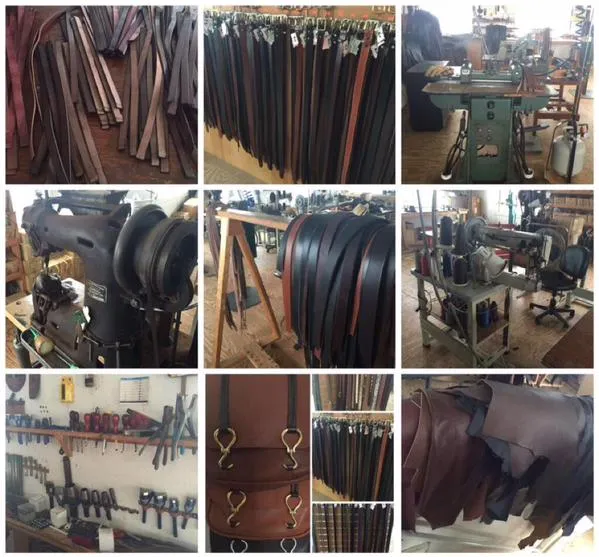 BUFFALO BELT - 1¼" Wide Soft & Supple Leather with Roller Buckle