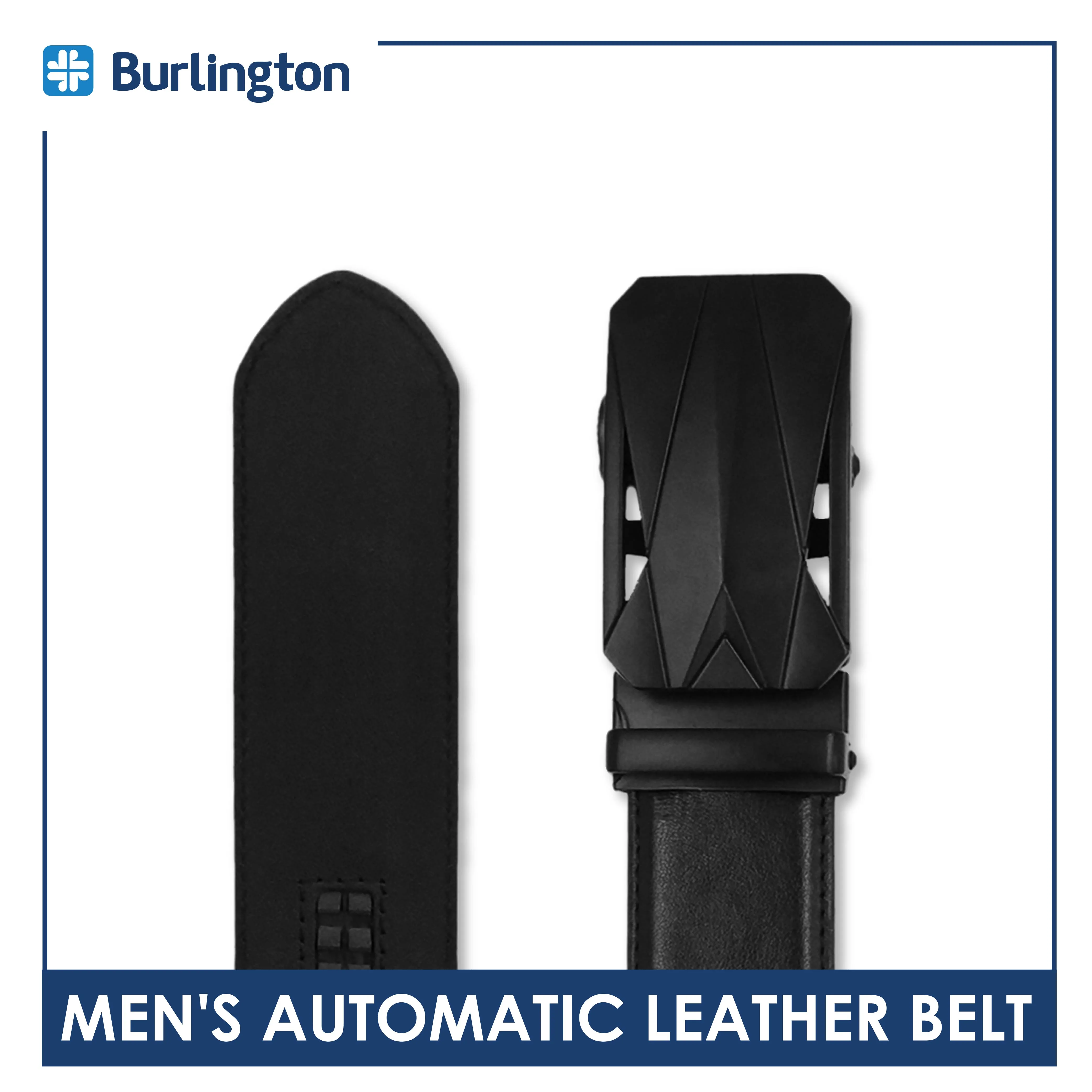 Burlington Men's Automatic Genuine Leather Belt 1 piece JMLA3402