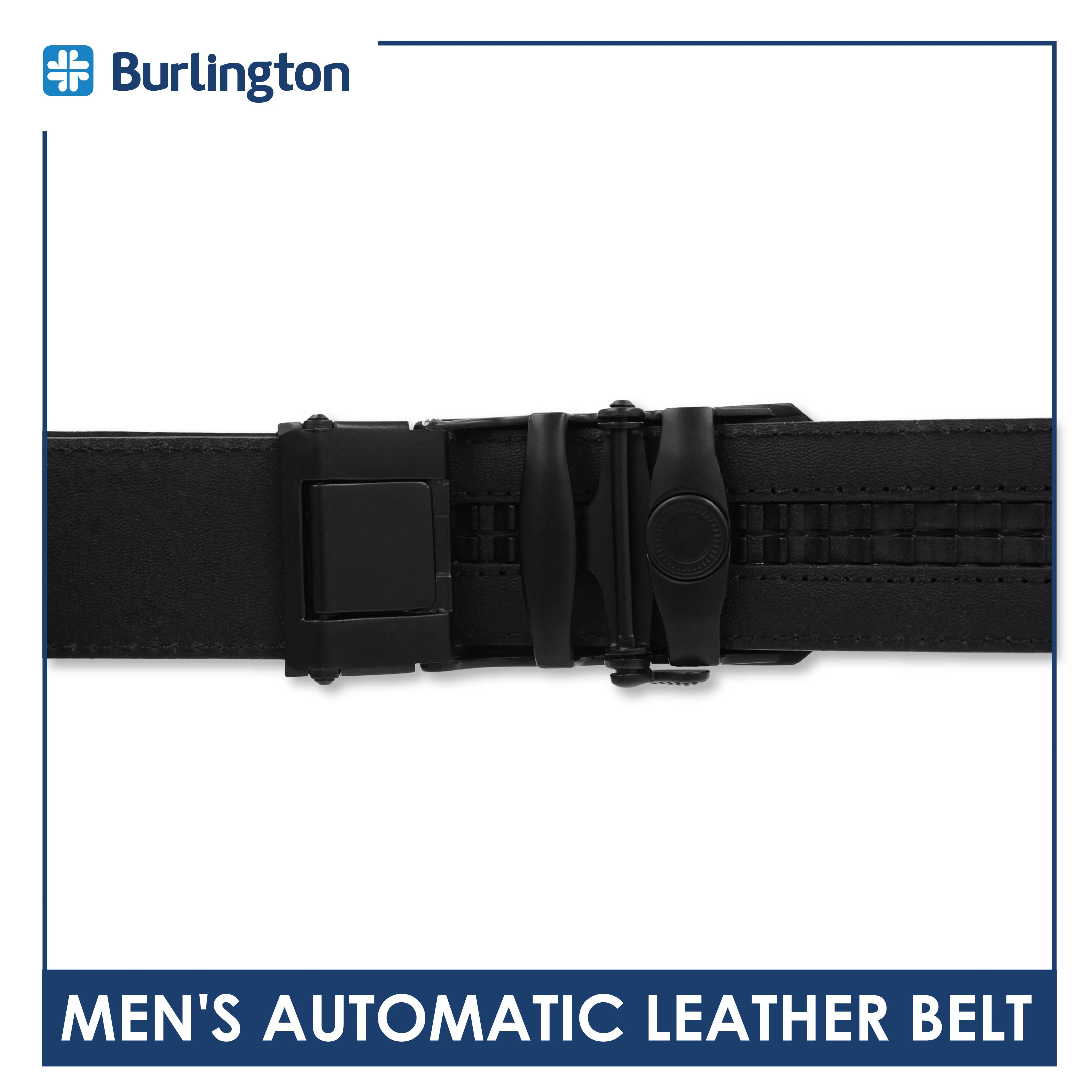 Burlington Men's Automatic Genuine Leather Belt 1 piece JMLA3402
