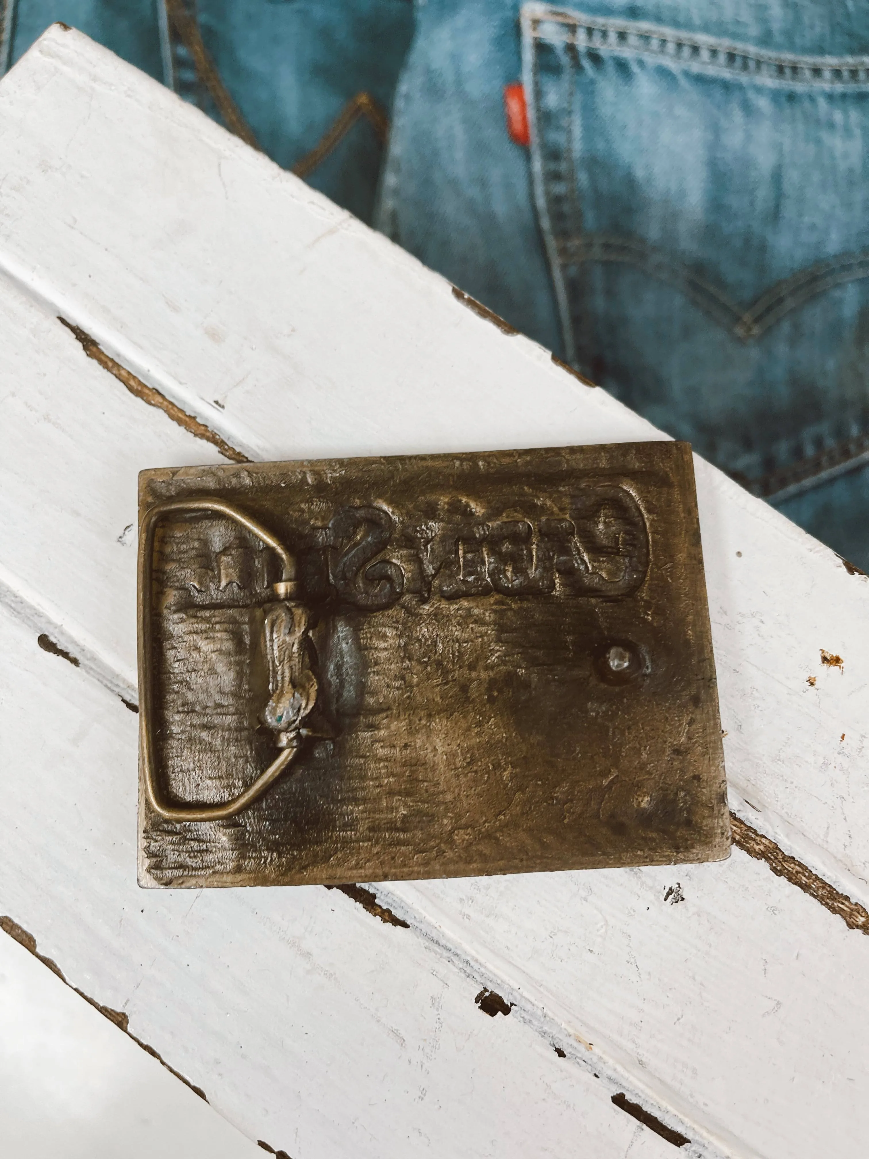 Cabin Life Belt Buckle