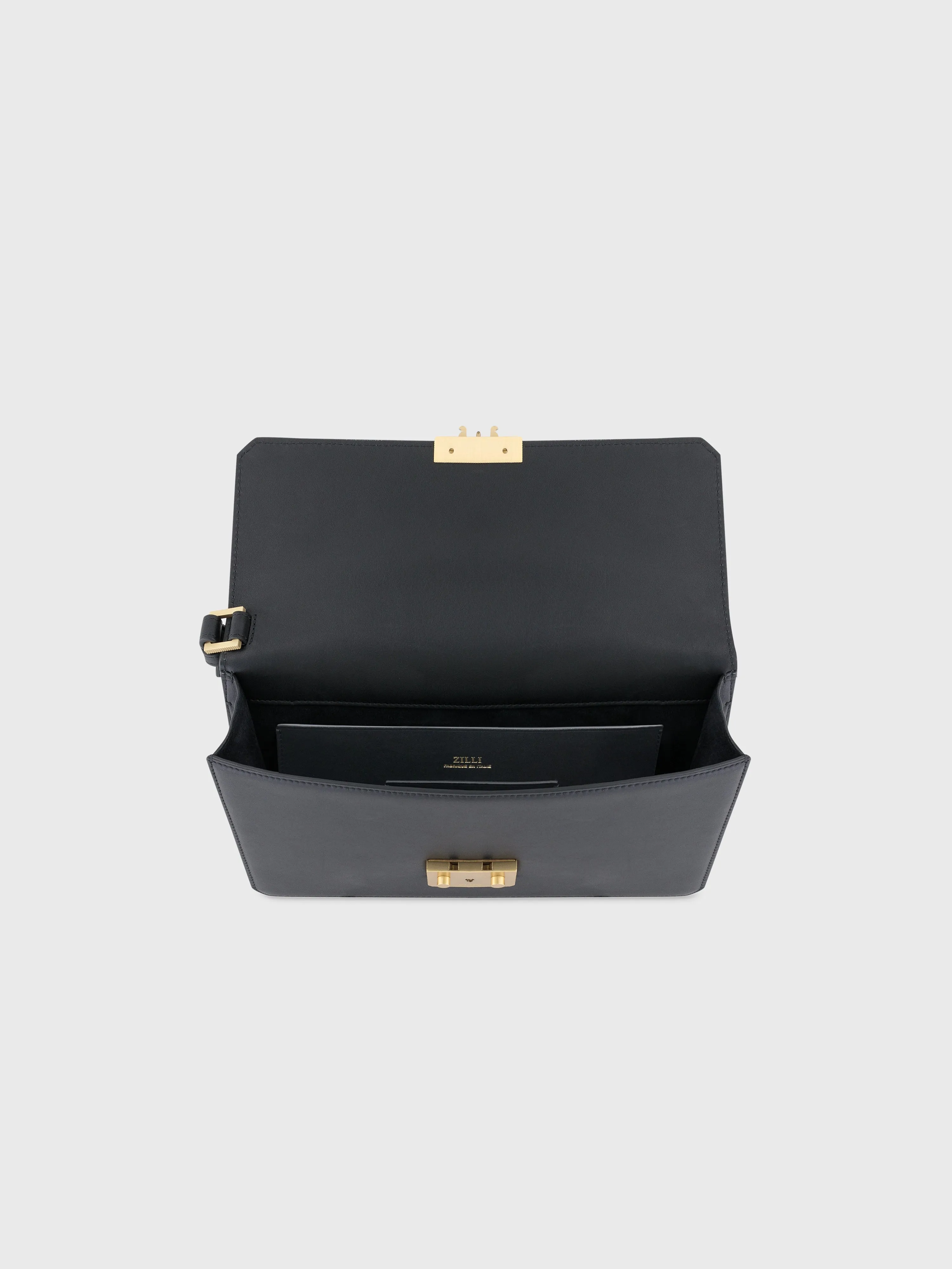 Calfskin Clutch Bag Black