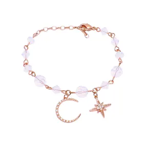 Callista Moon And Star Bracelet