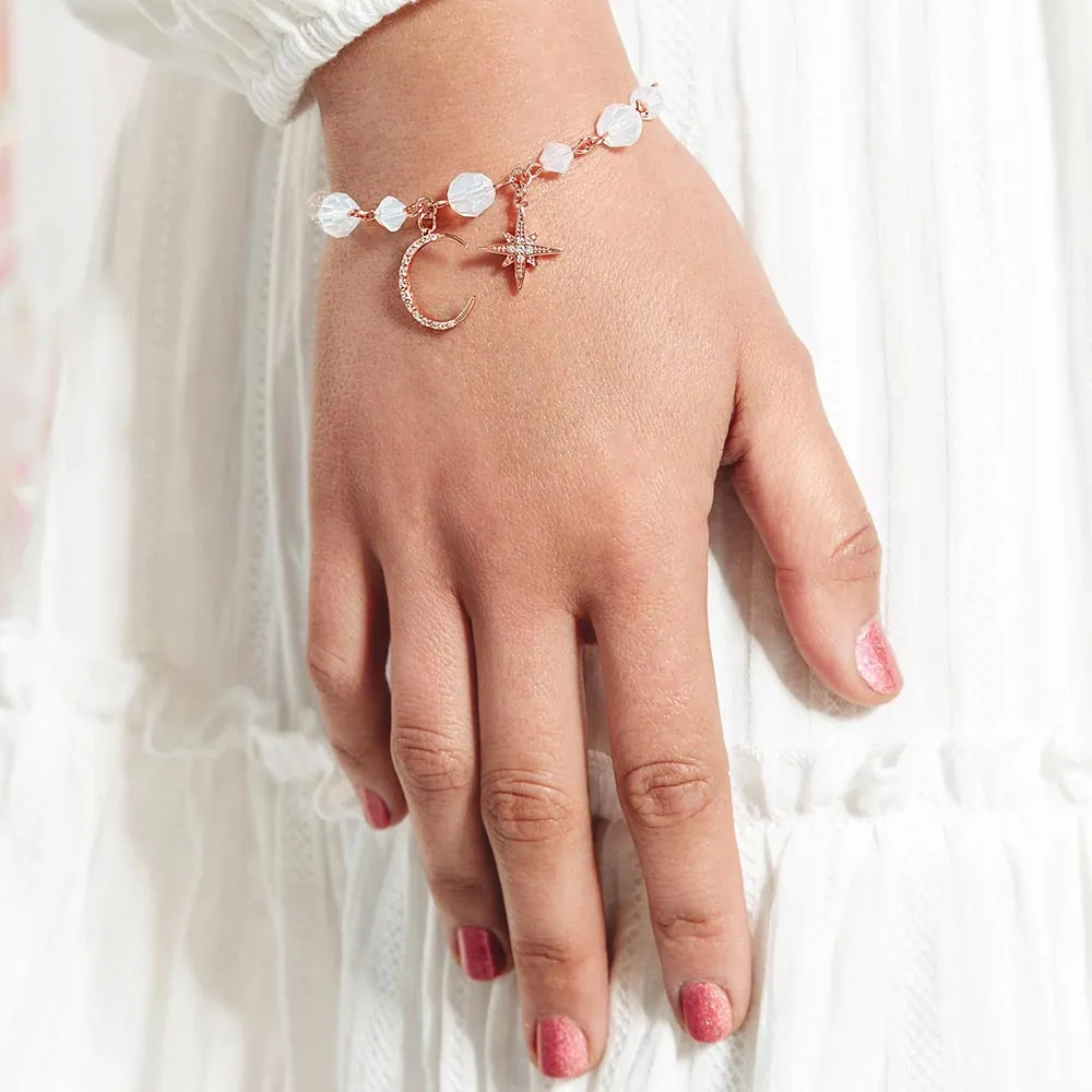 Callista Moon And Star Bracelet