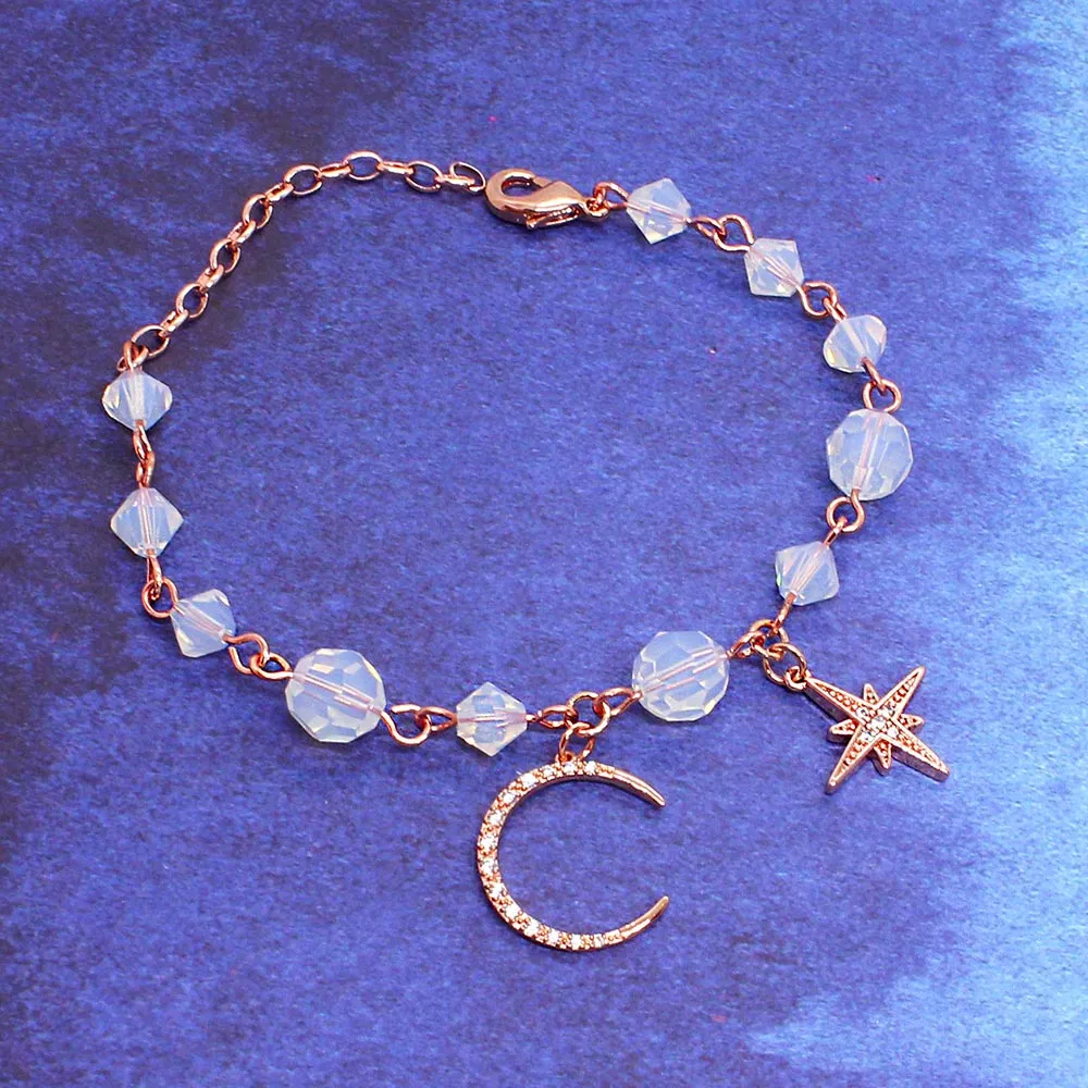 Callista Moon And Star Bracelet