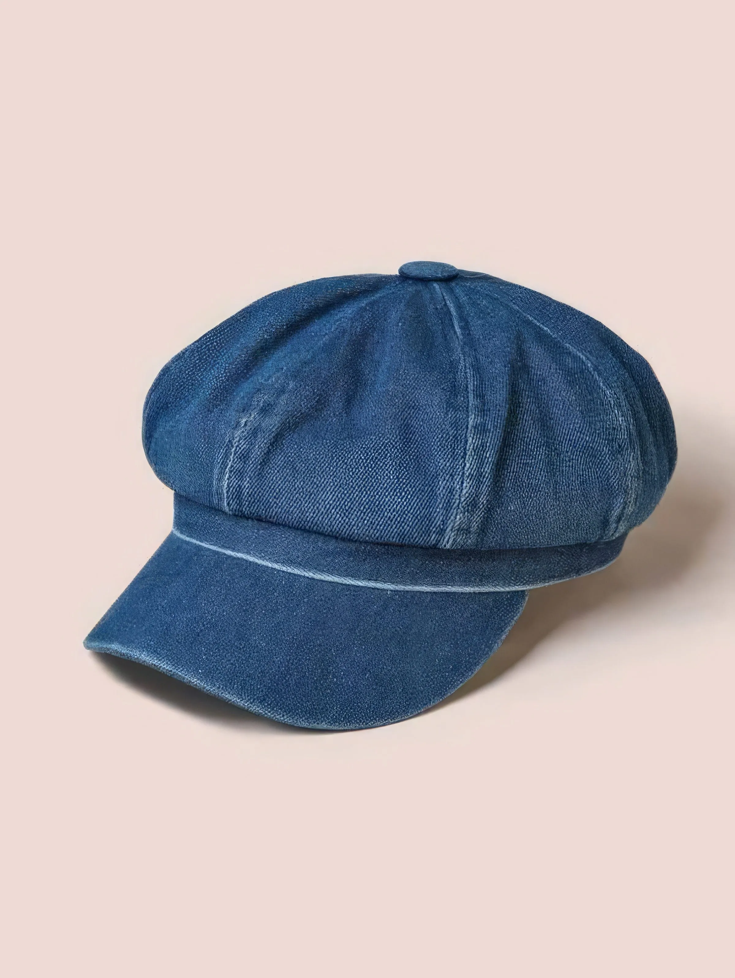 Casual Denim Gatsby Hat