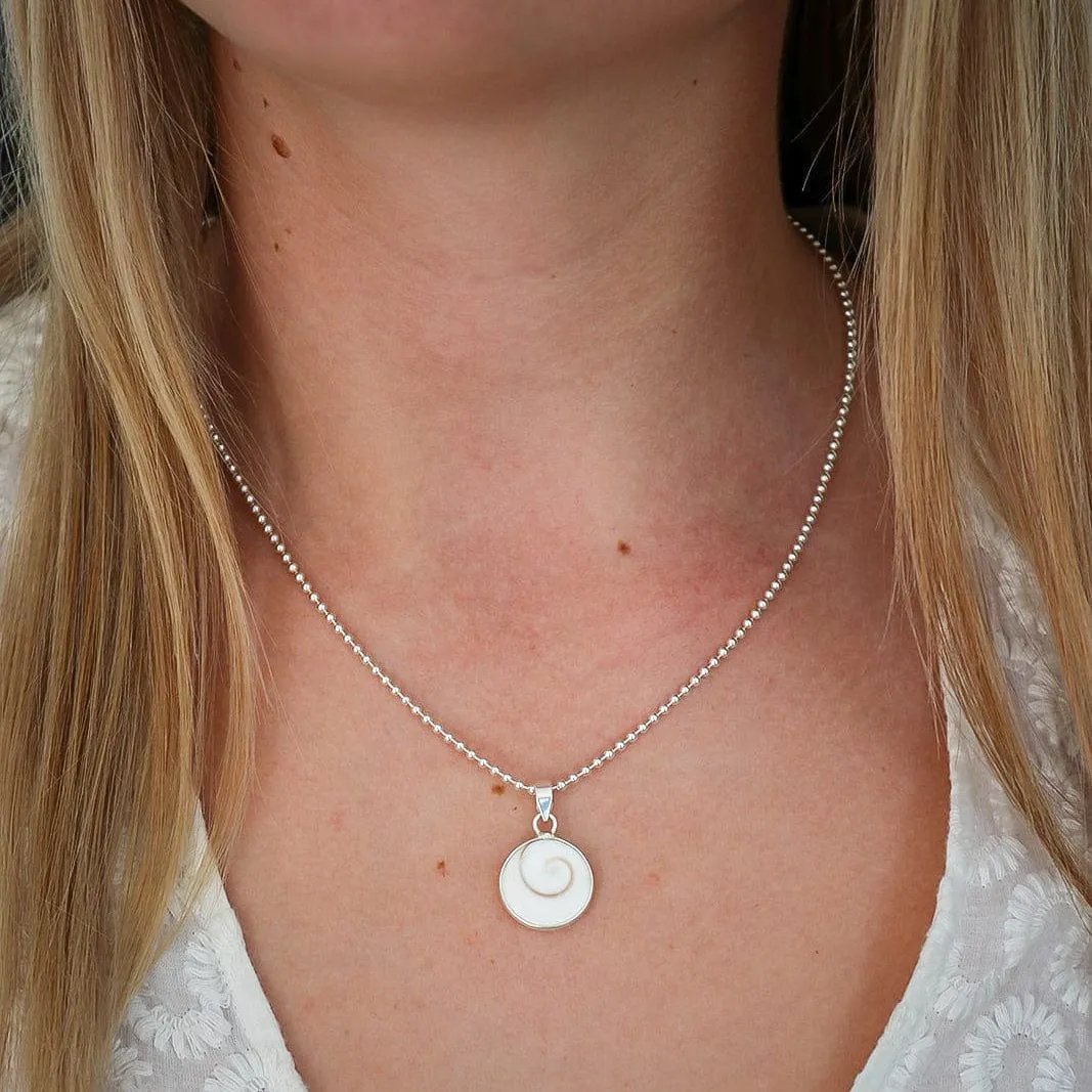 Circle Of The Ocean Shiva Pendant