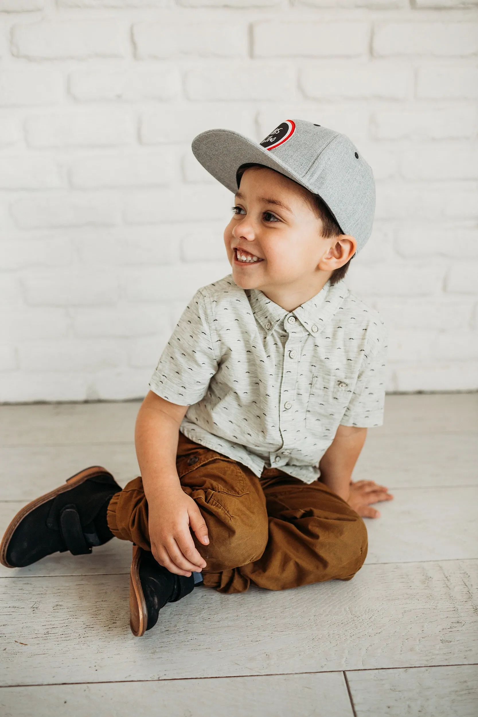 Classic Gray Snapback
