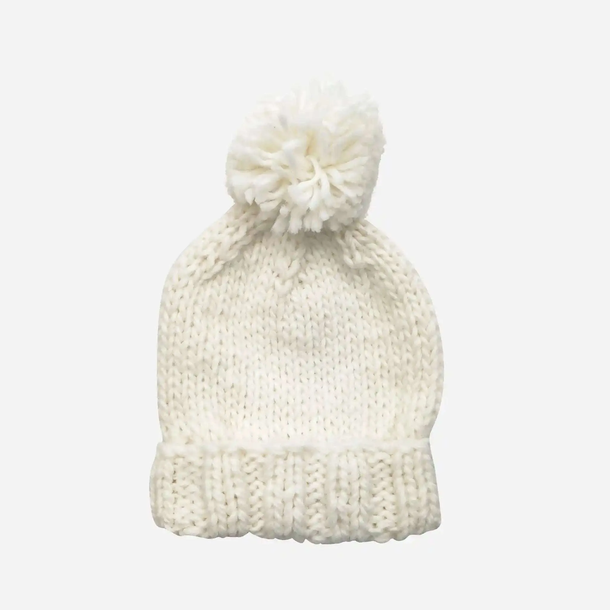 Classic Pom Hat /Cream