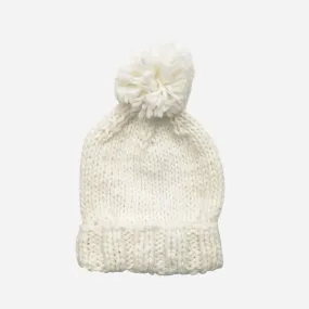 Classic Pom Hat /Cream