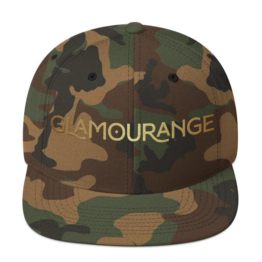 Classic Snapback Hat (Glamourange Limited Editions: Large Logo - 001 Model)