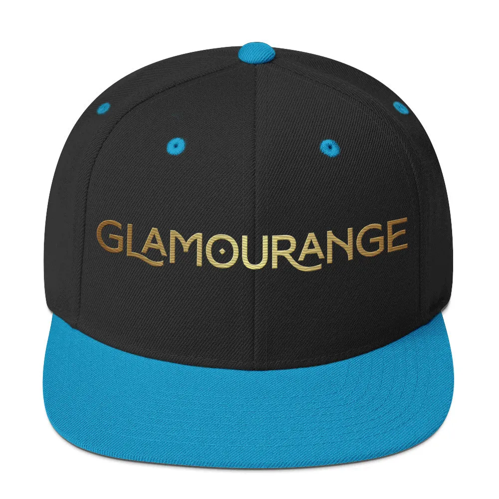 Classic Snapback Hat (Glamourange Limited Editions: Large Logo - 001 Model)