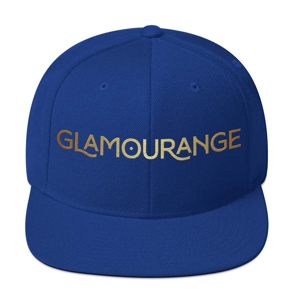 Classic Snapback Hat (Glamourange Limited Editions: Large Logo - 001 Model)