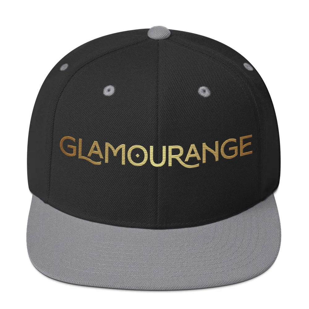 Classic Snapback Hat (Glamourange Limited Editions: Large Logo - 001 Model)