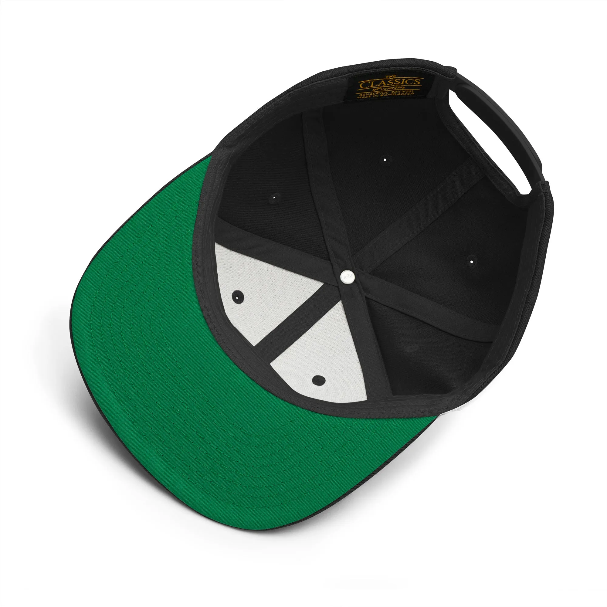 Classic Snapback Hat (Glamourange Limited Editions: Large Logo - 001 Model)