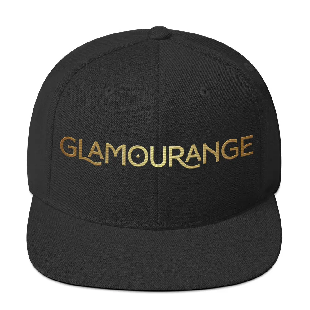 Classic Snapback Hat (Glamourange Limited Editions: Large Logo - 001 Model)