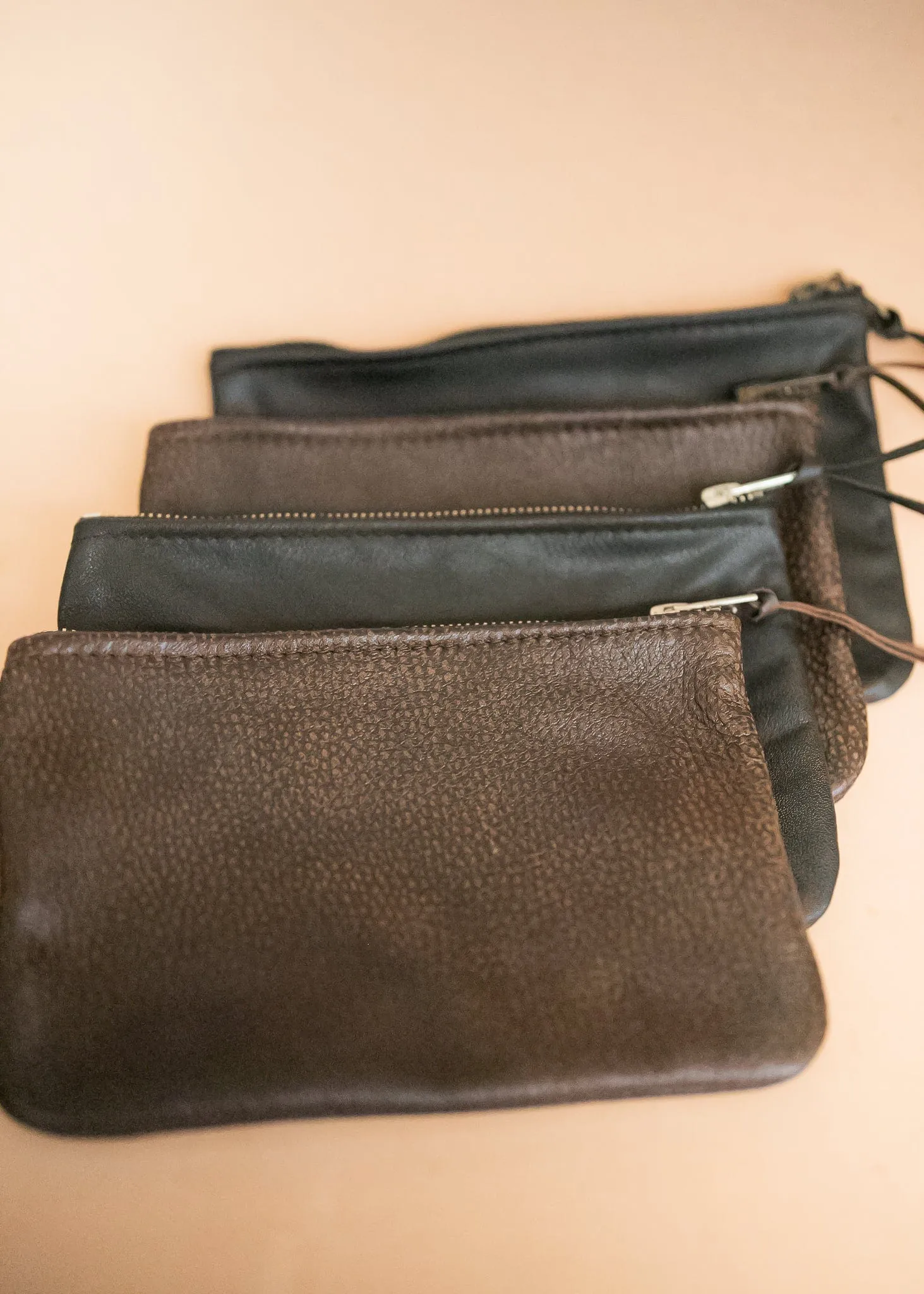 Clementine Clutch - Cowhide