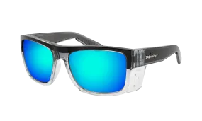 CLUTCH Safety - Polarized Ice Blue Mirror Crystal (Grande Available)