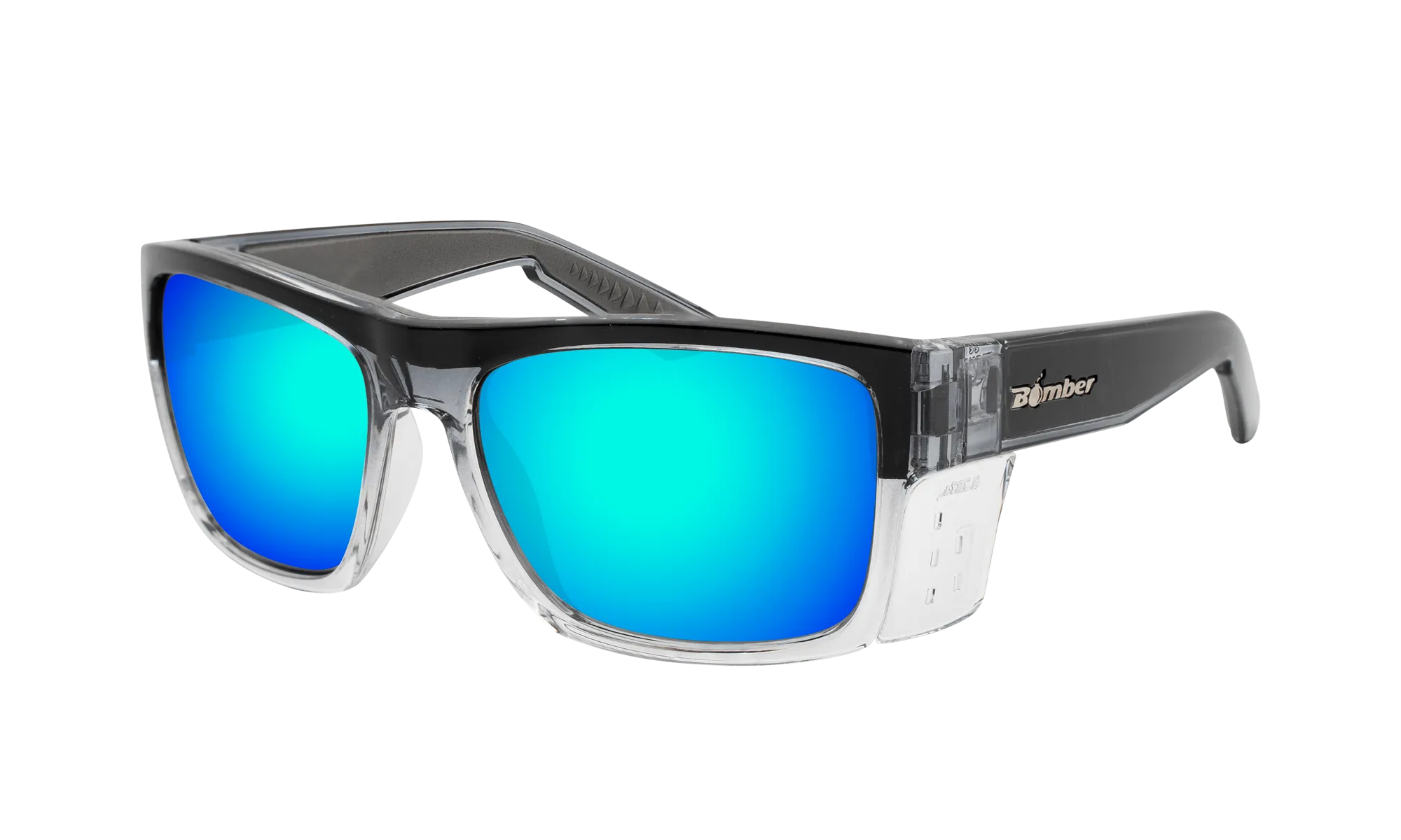 CLUTCH Safety - Polarized Ice Blue Mirror Crystal (Grande Available)