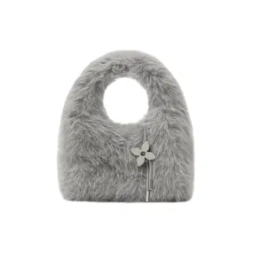Compass Cobble Small Bag In Gray
