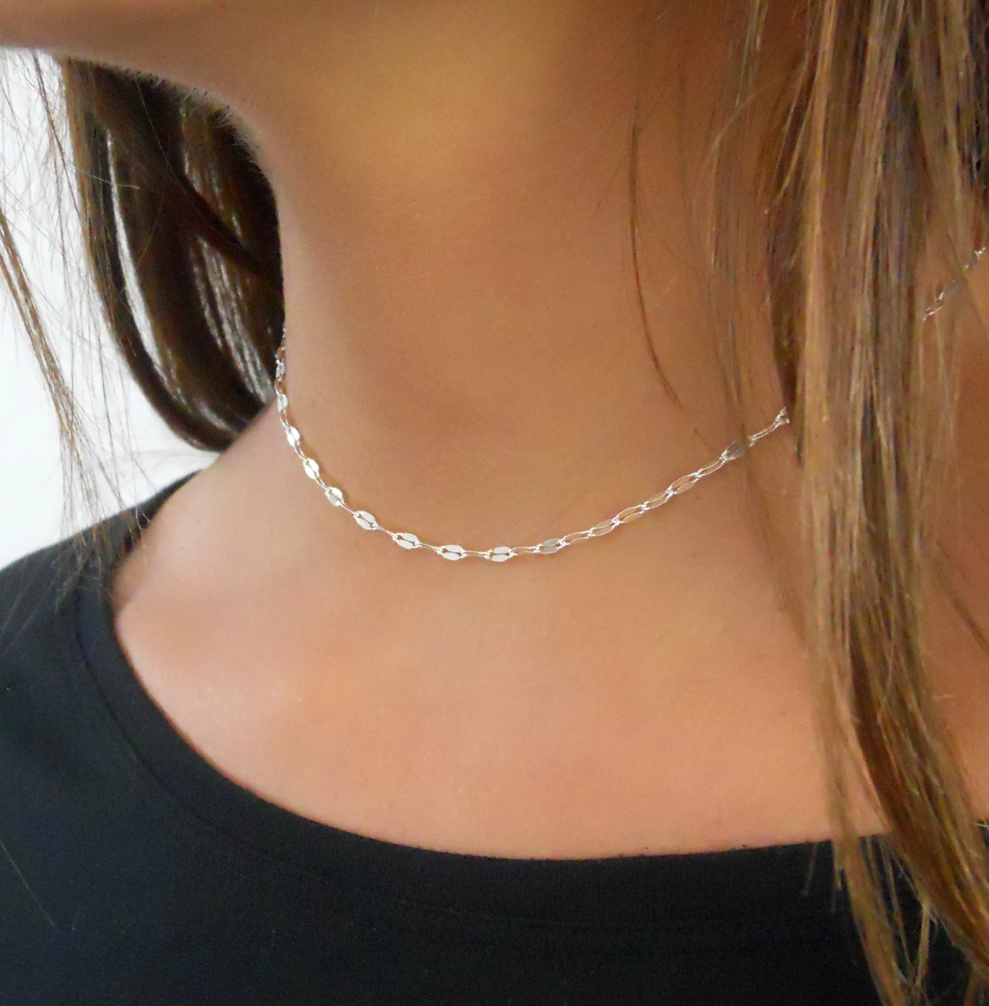 Cubic Zirconia Heart Charm Necklace