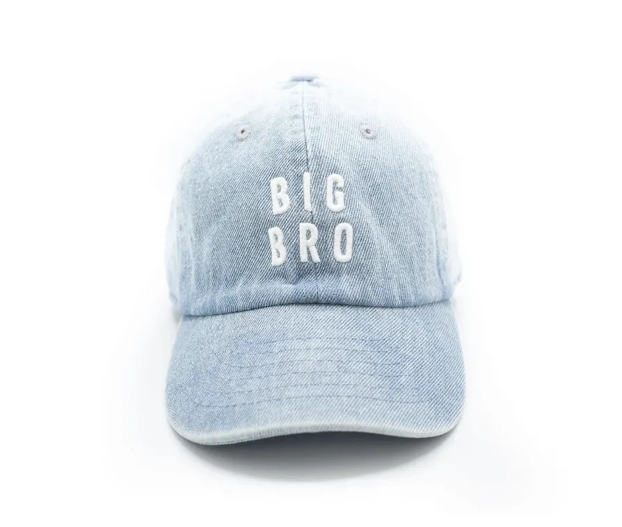 Denim Big Bro Baseball Hat