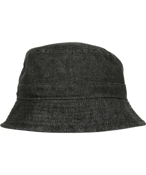 Denim bucket hat (5003DB) | Black/Grey