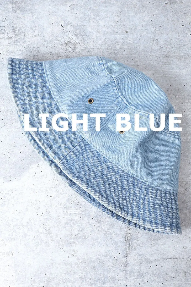 Denim Bucket Hat | Adult
