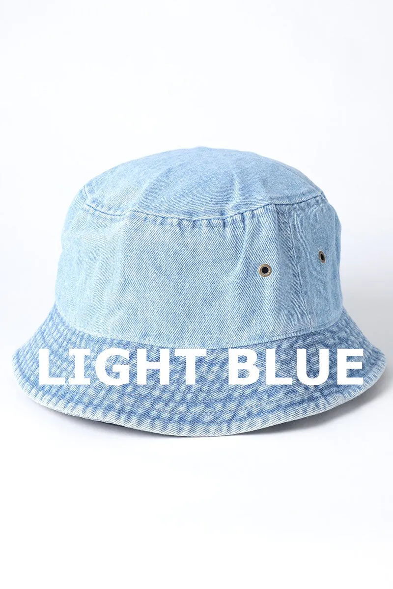 Denim Bucket Hat | Adult