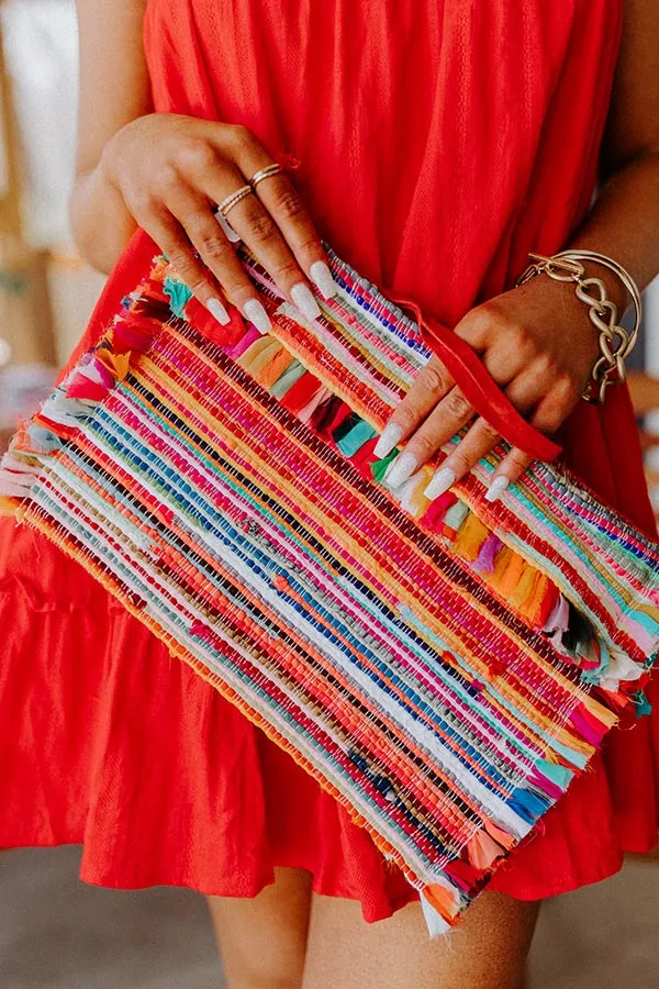 Desert Delight Handmade Clutch