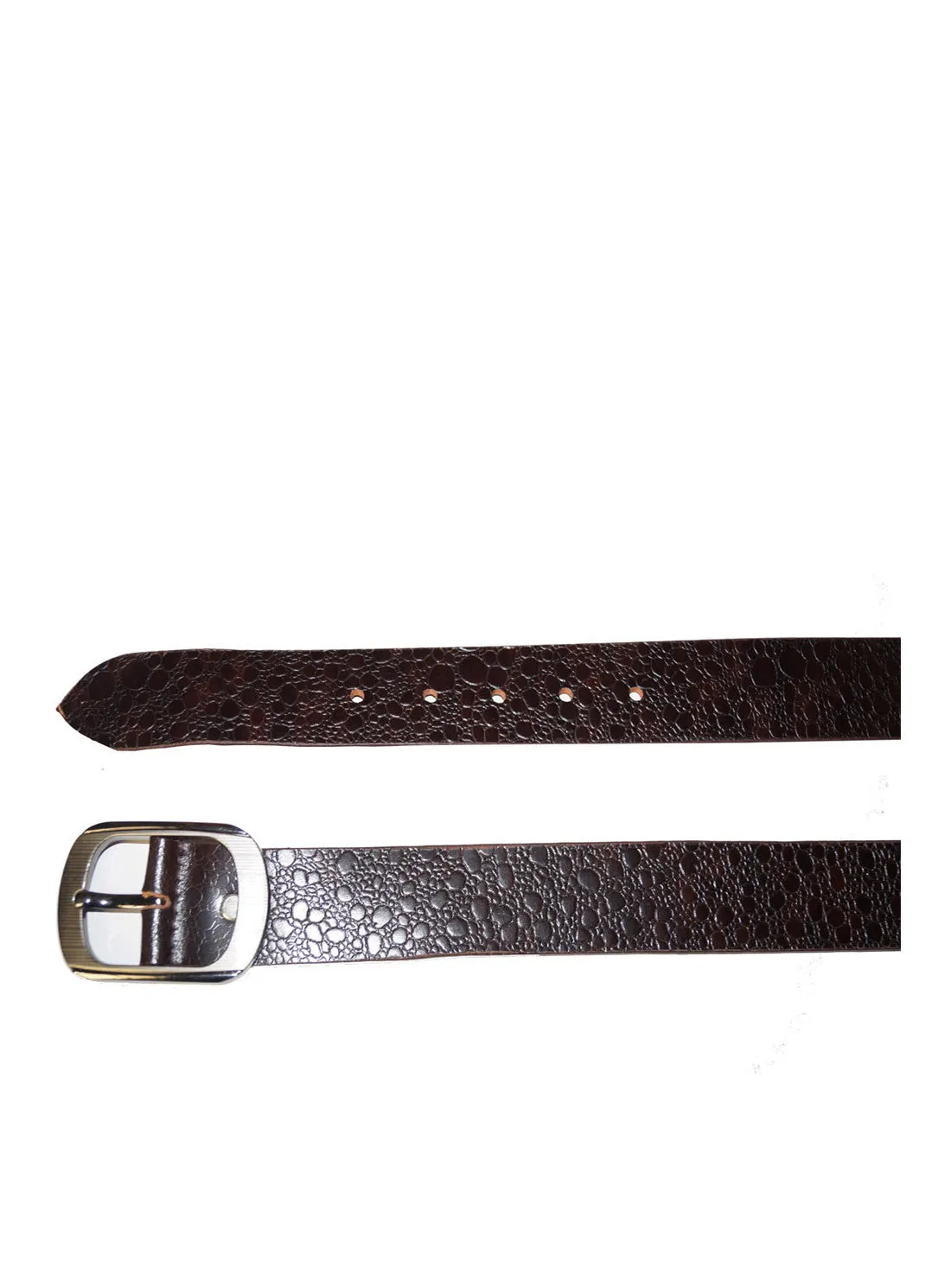Designer Abstract Bubbles Printed Leather Mens Casual Belt