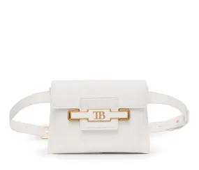Diamond Belt bag in White