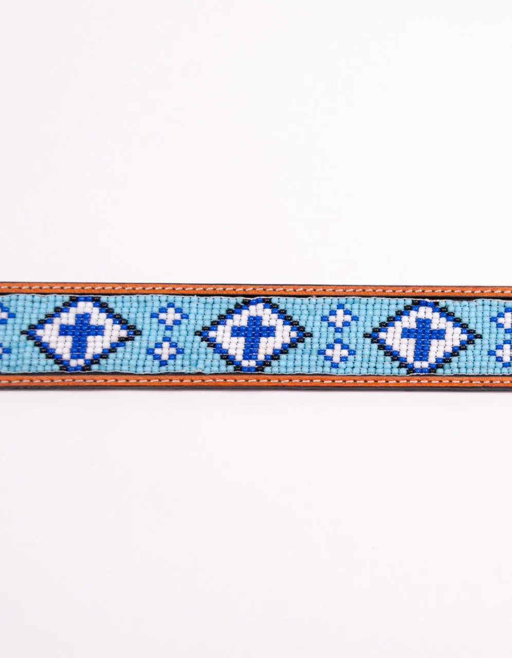 DIAMOND CROSSES HAND BEADED KIDS BELT