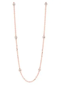 Diamond Station Necklace