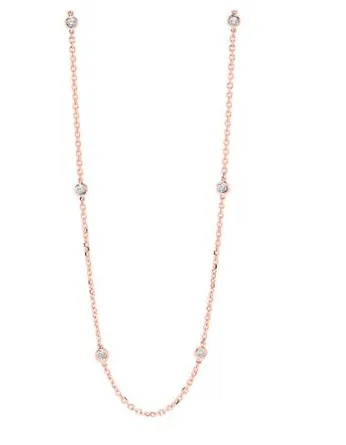 Diamond Station Necklace