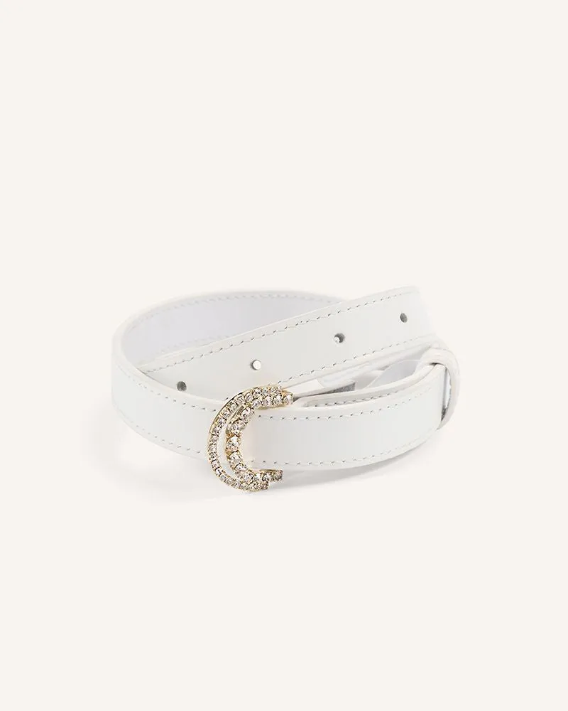 Diamond White Belt