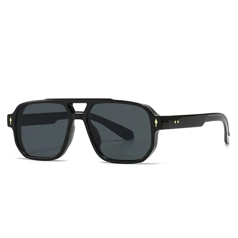 Durable Poly Unisex Sunglasses with Stylish Alloy Frames