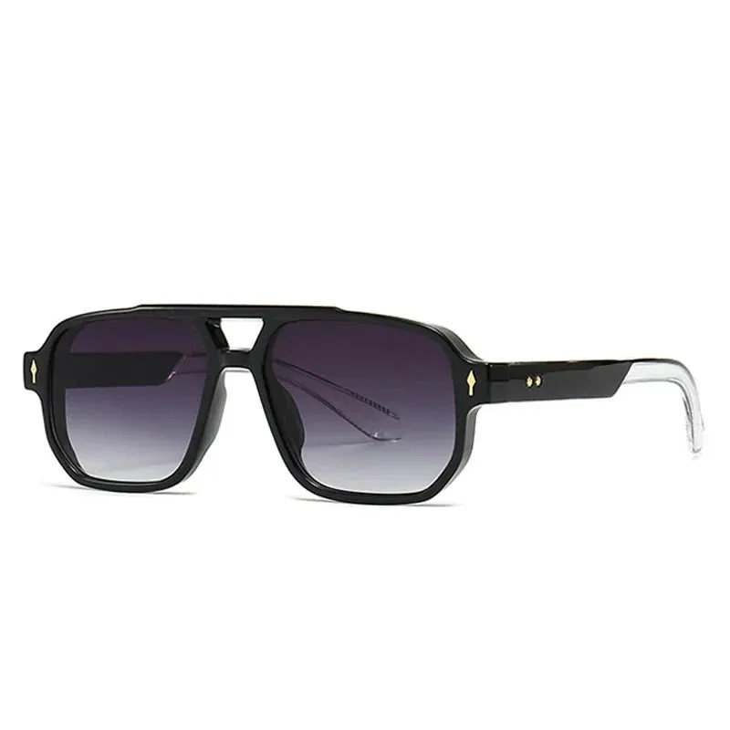 Durable Poly Unisex Sunglasses with Stylish Alloy Frames