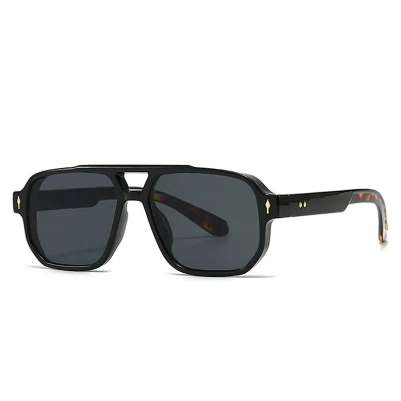 Durable Poly Unisex Sunglasses with Stylish Alloy Frames